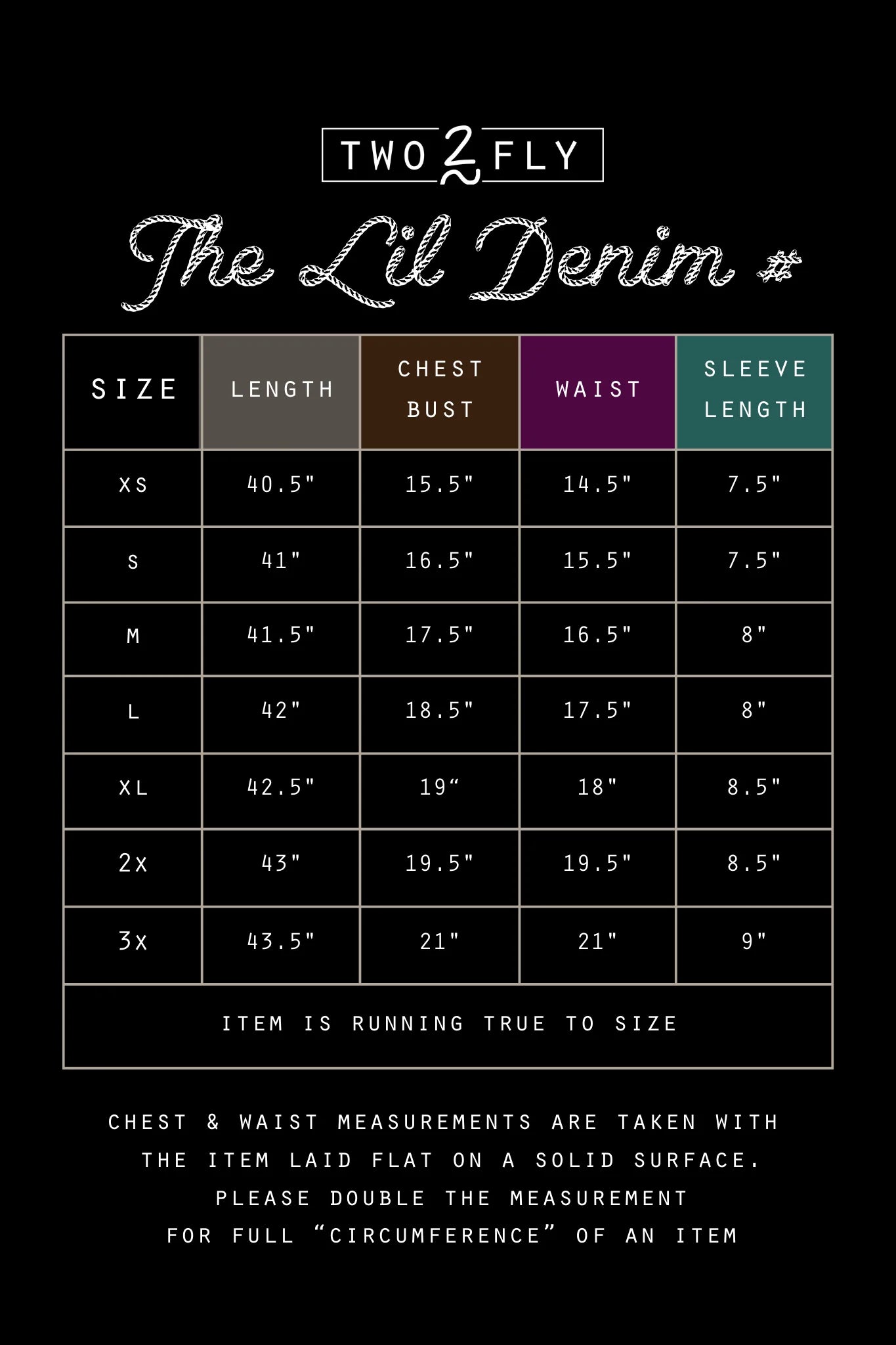 The Lil’ Denim #