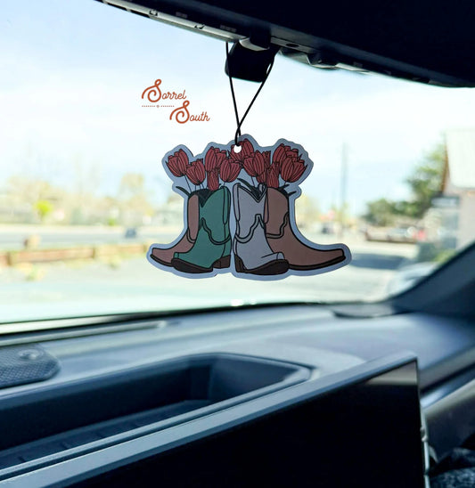 “Floral Boots” Freshie