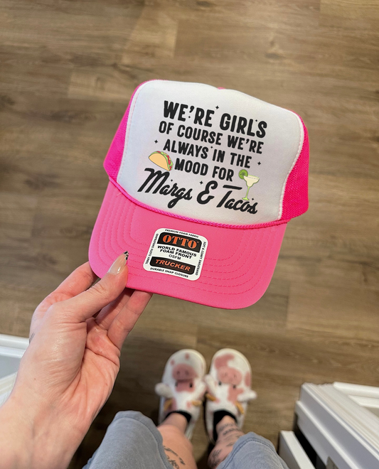 Margs & Tacos Trucker Hat (Multiple Color Options)