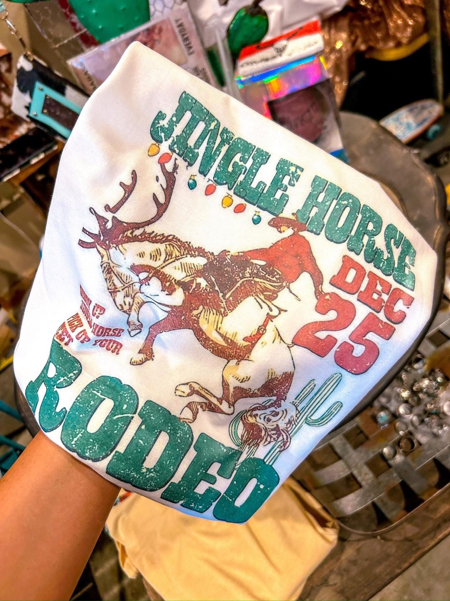 Jingle Horse Rodeo Tee