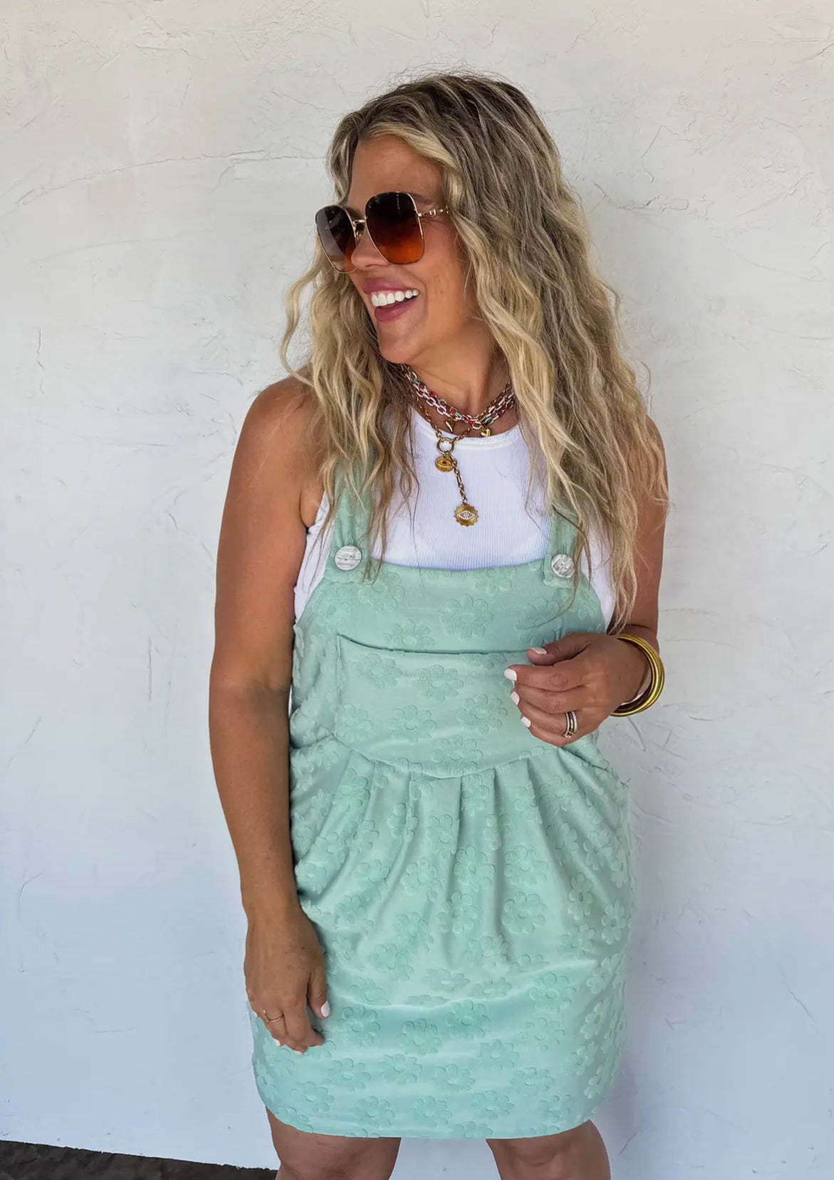 Sunshine & Daisies Overall Dress