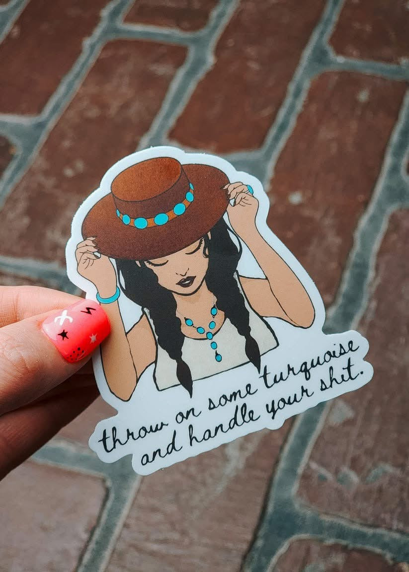 Cowgirl Stickers