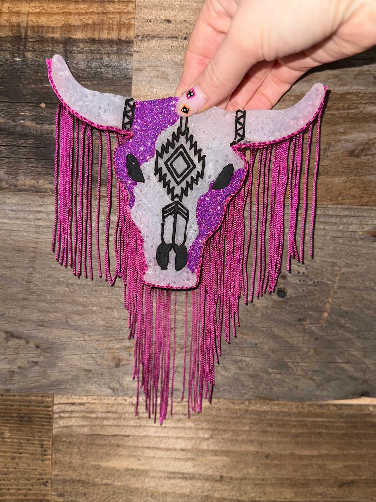 Large Bull-skull Fringed Freshies