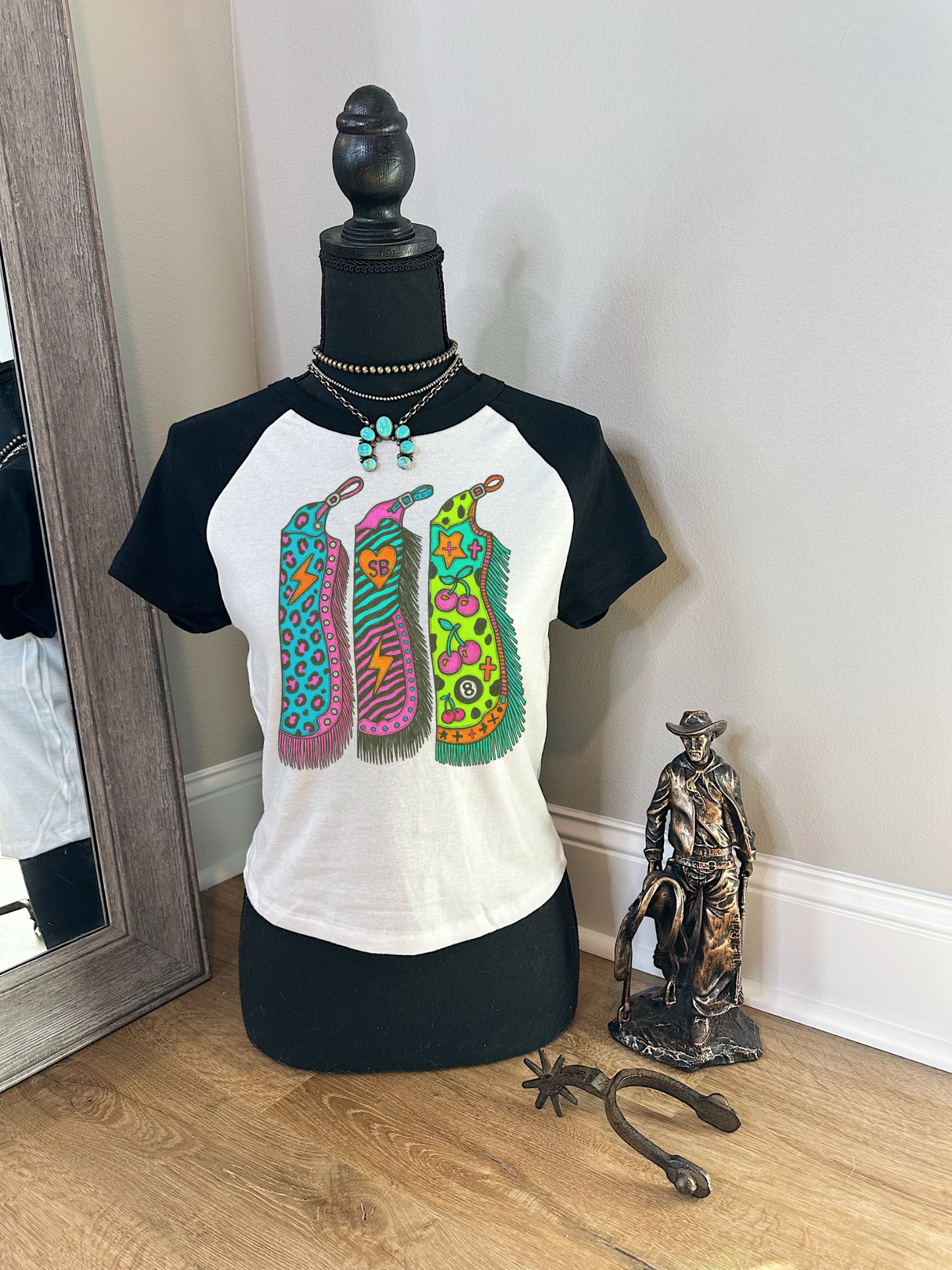 Cowgirl Chaps Baby Tee