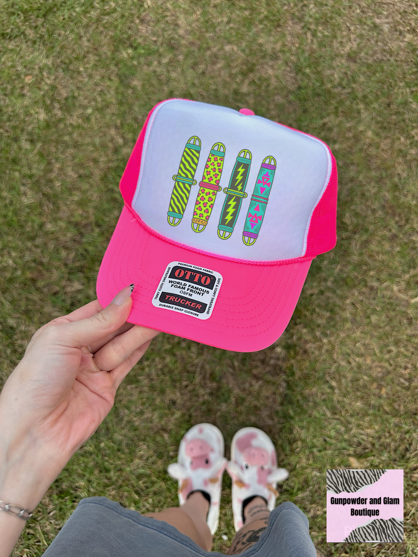 Neon Cinches Trucker Hat (Multiple Color Options)
