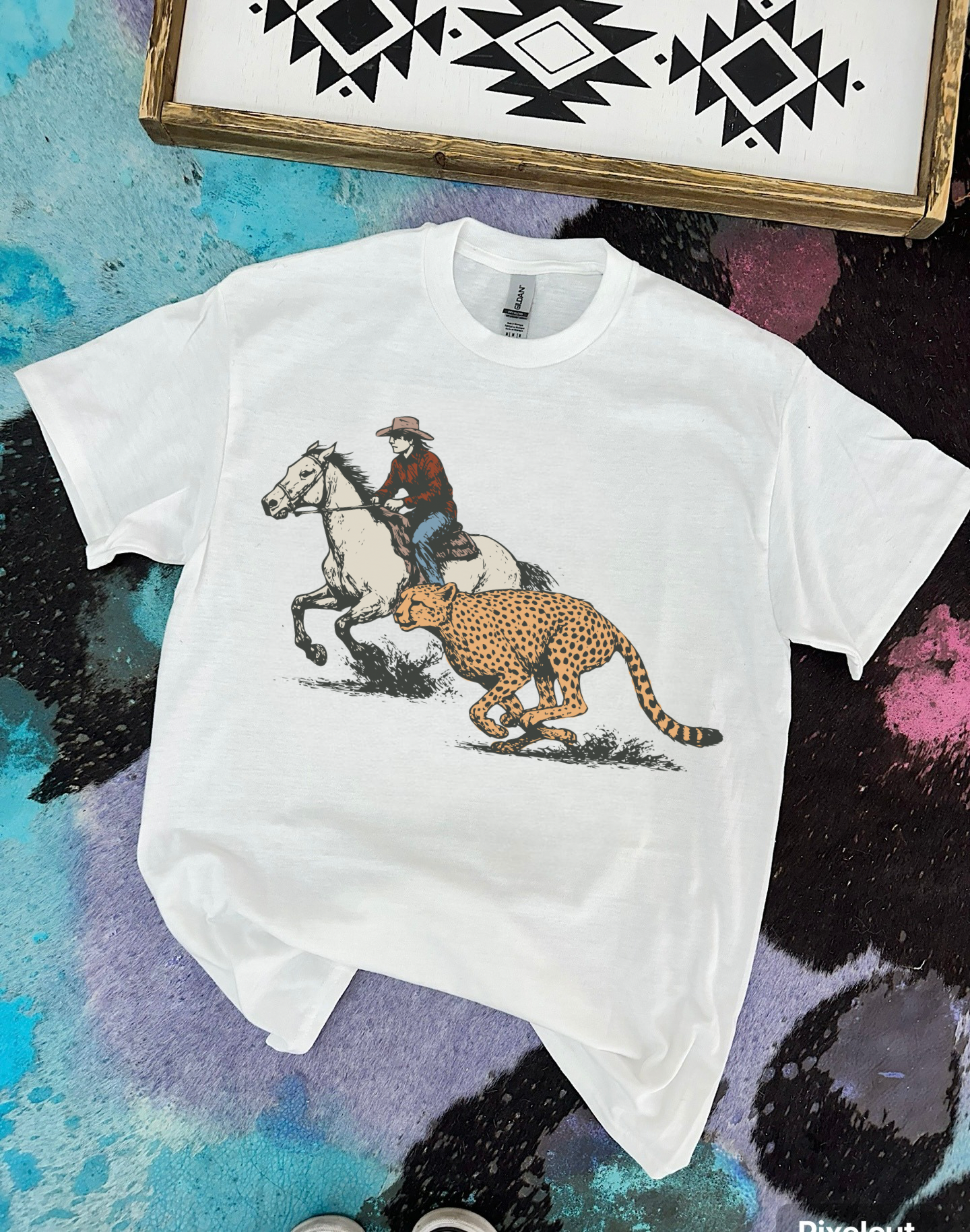 Runnin’ Wild Tee or Crewneck