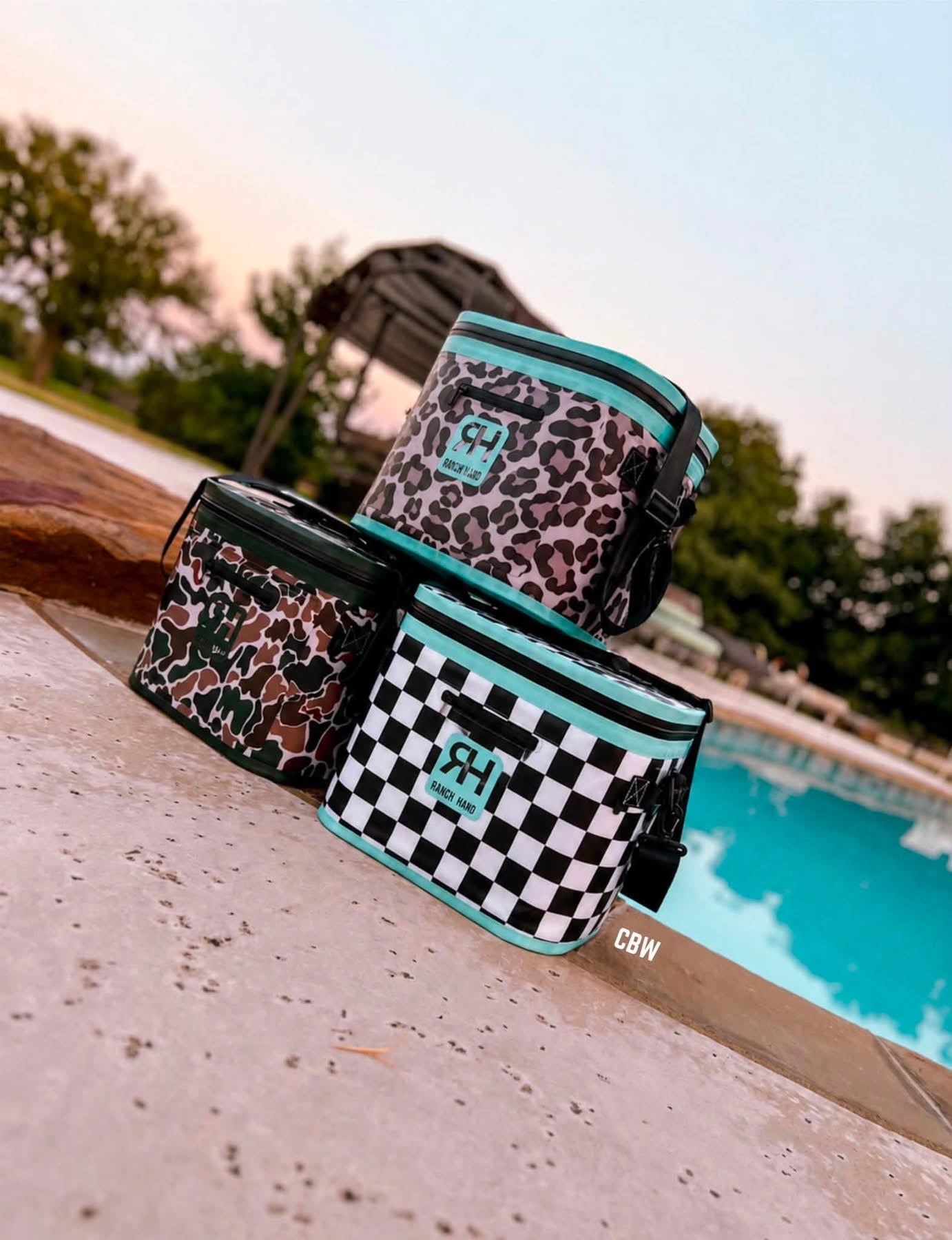 🏁🖤🤍Ranch Hand Cooler🏁🖤🤍 (PREORDER- PLEASE READ DESCRIPTION