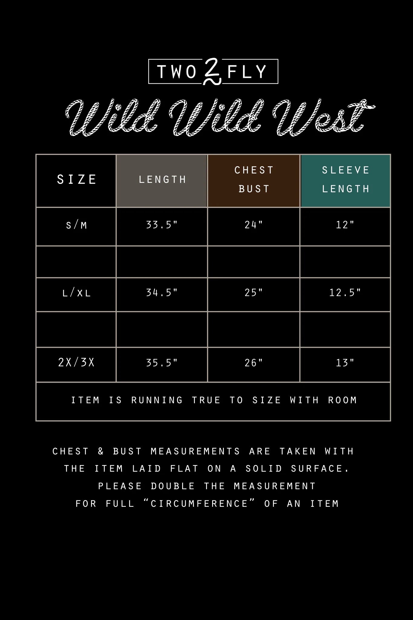 Wild Wild West T-Shirt Dress