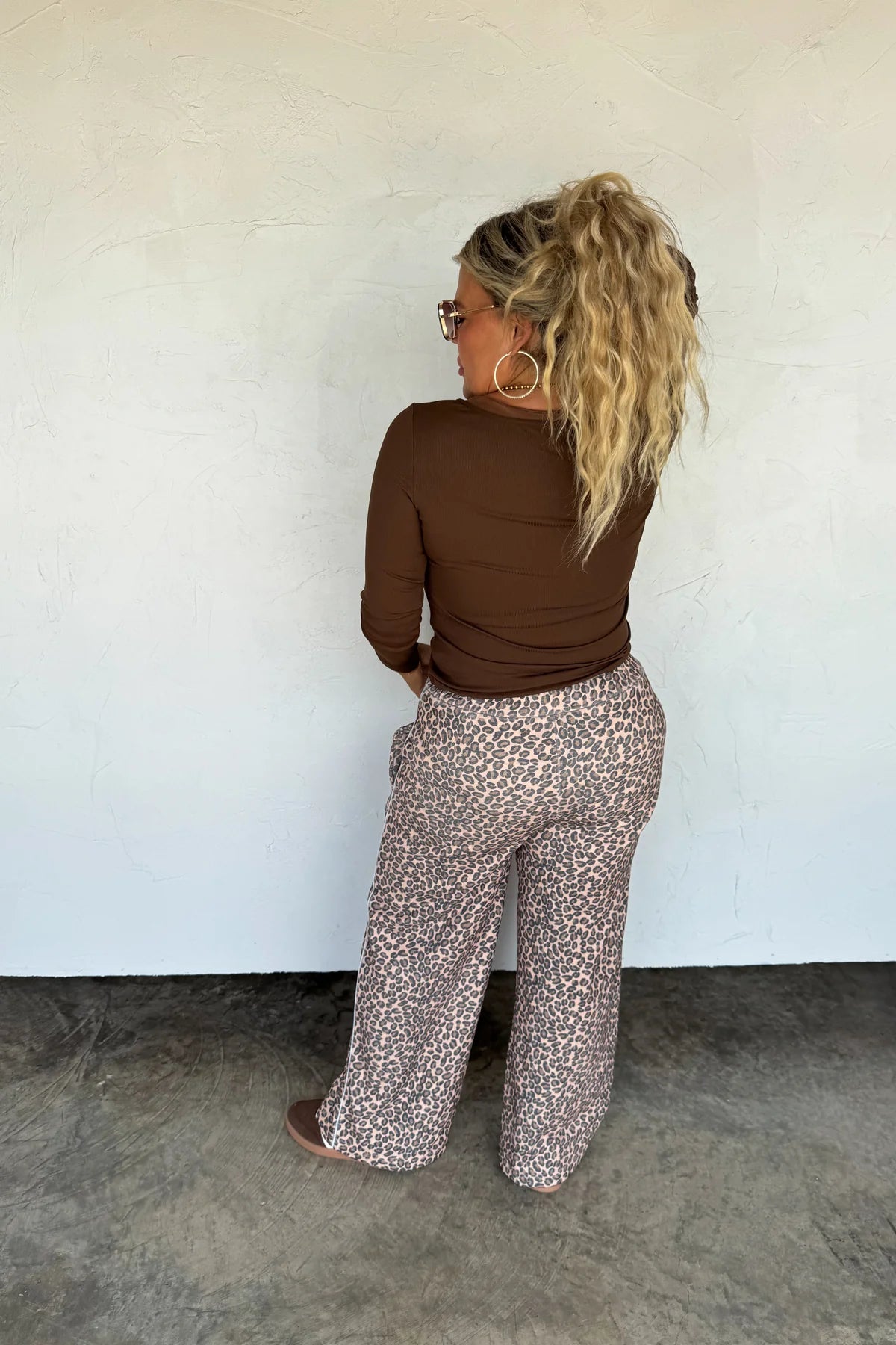 “Slipping into Fall” Button Snap Top