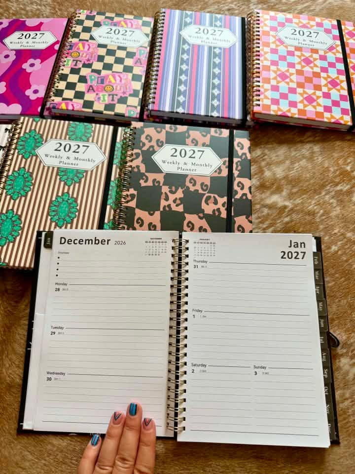 2027 Punchy Planner PREORDER- PLEASE READ DESCRIPTION BEFORE ORDERING!😊