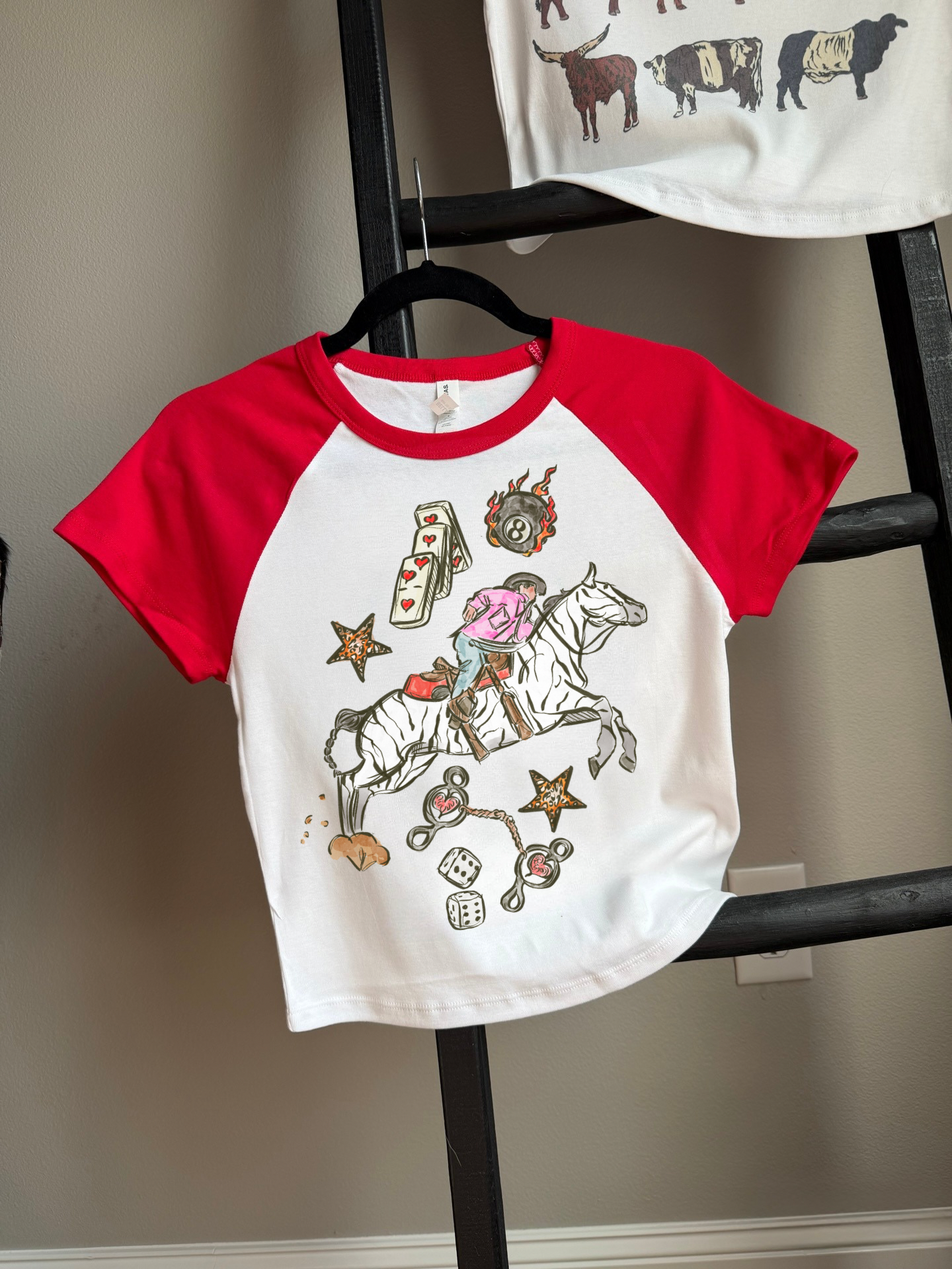 Wild Card Cowboy Baby Tee