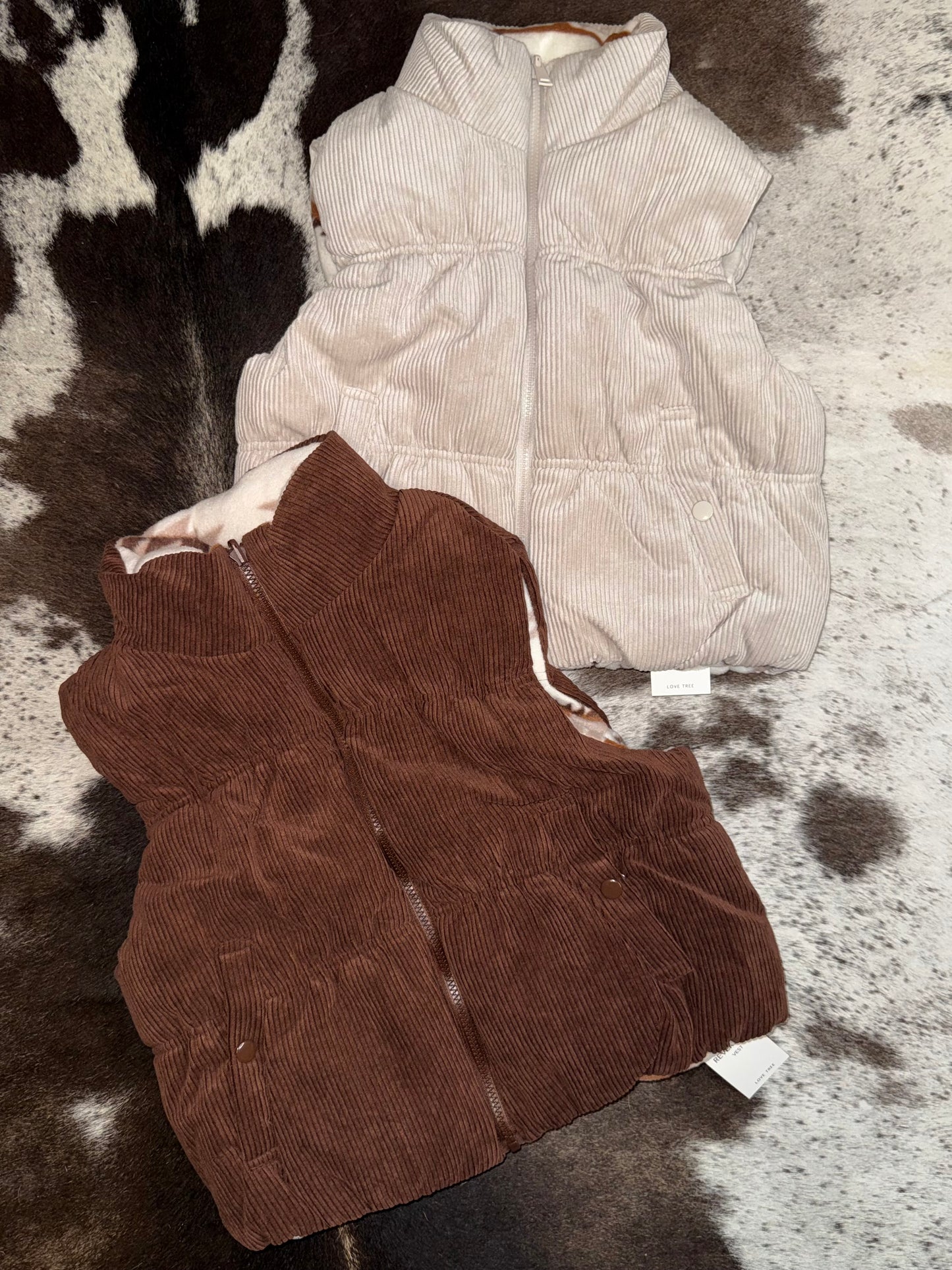 The “Harlow” Aztec Reversible Vest