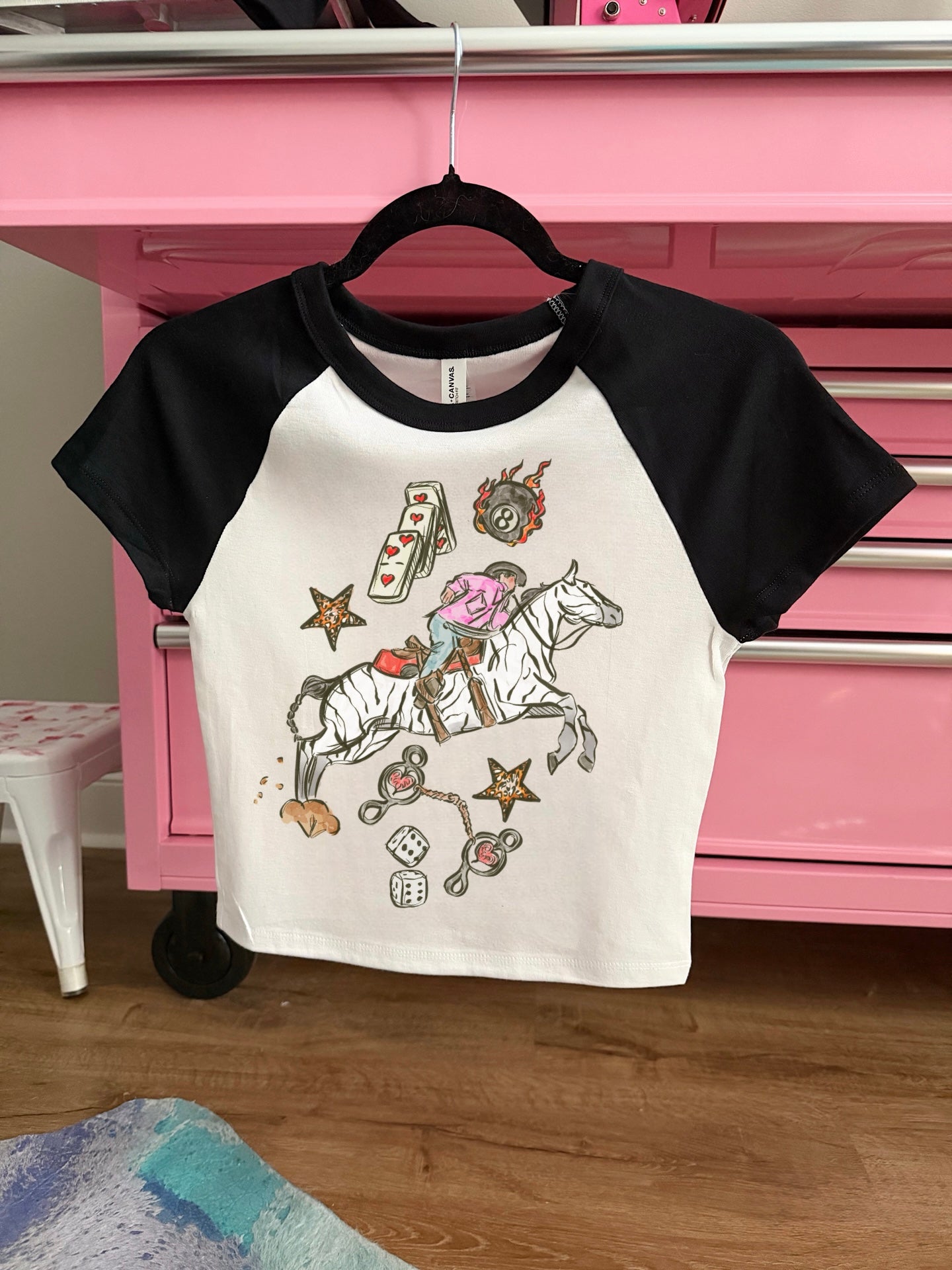 Wild Card Cowboy Baby Tee