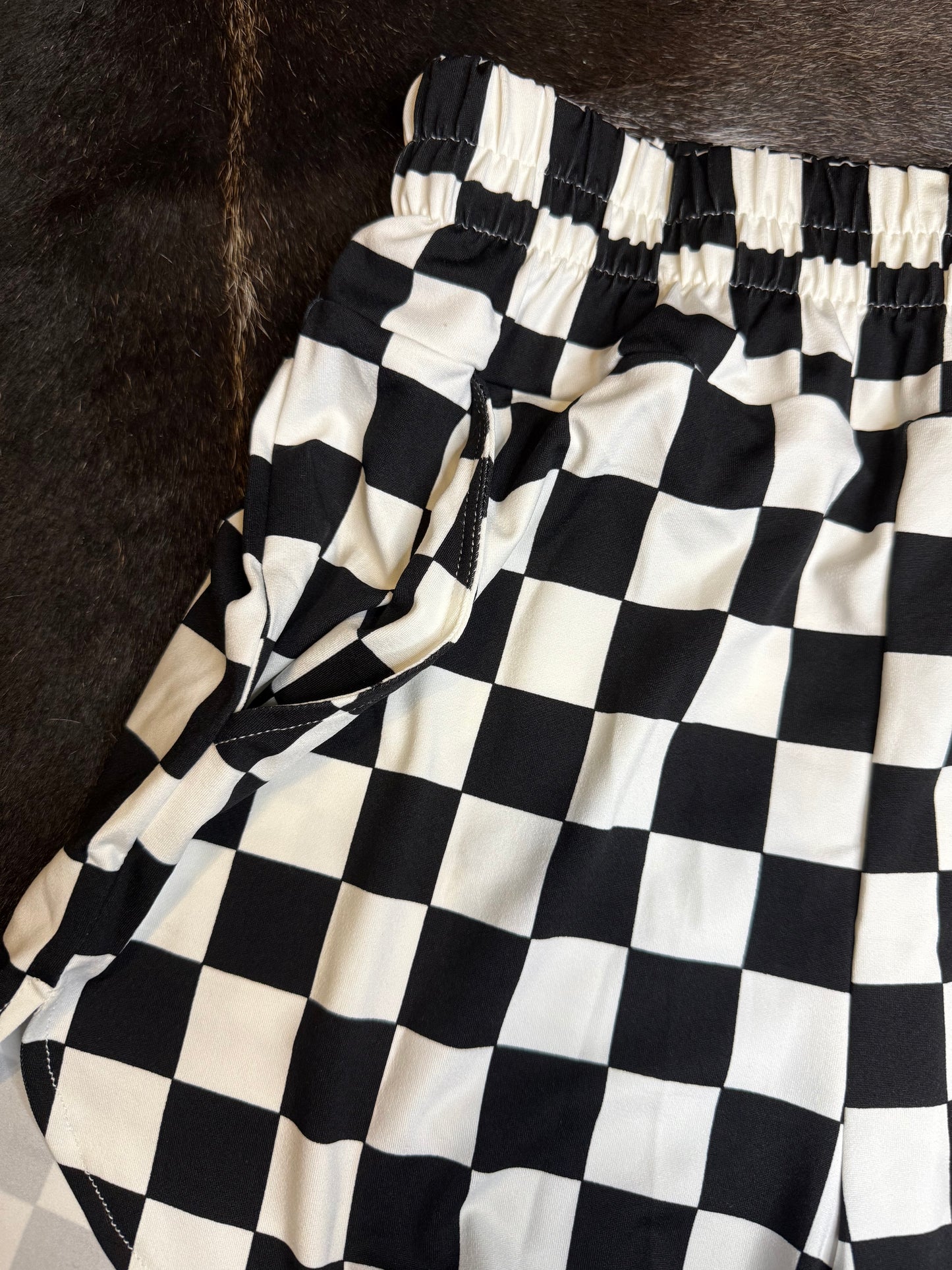 Checkered Shorts