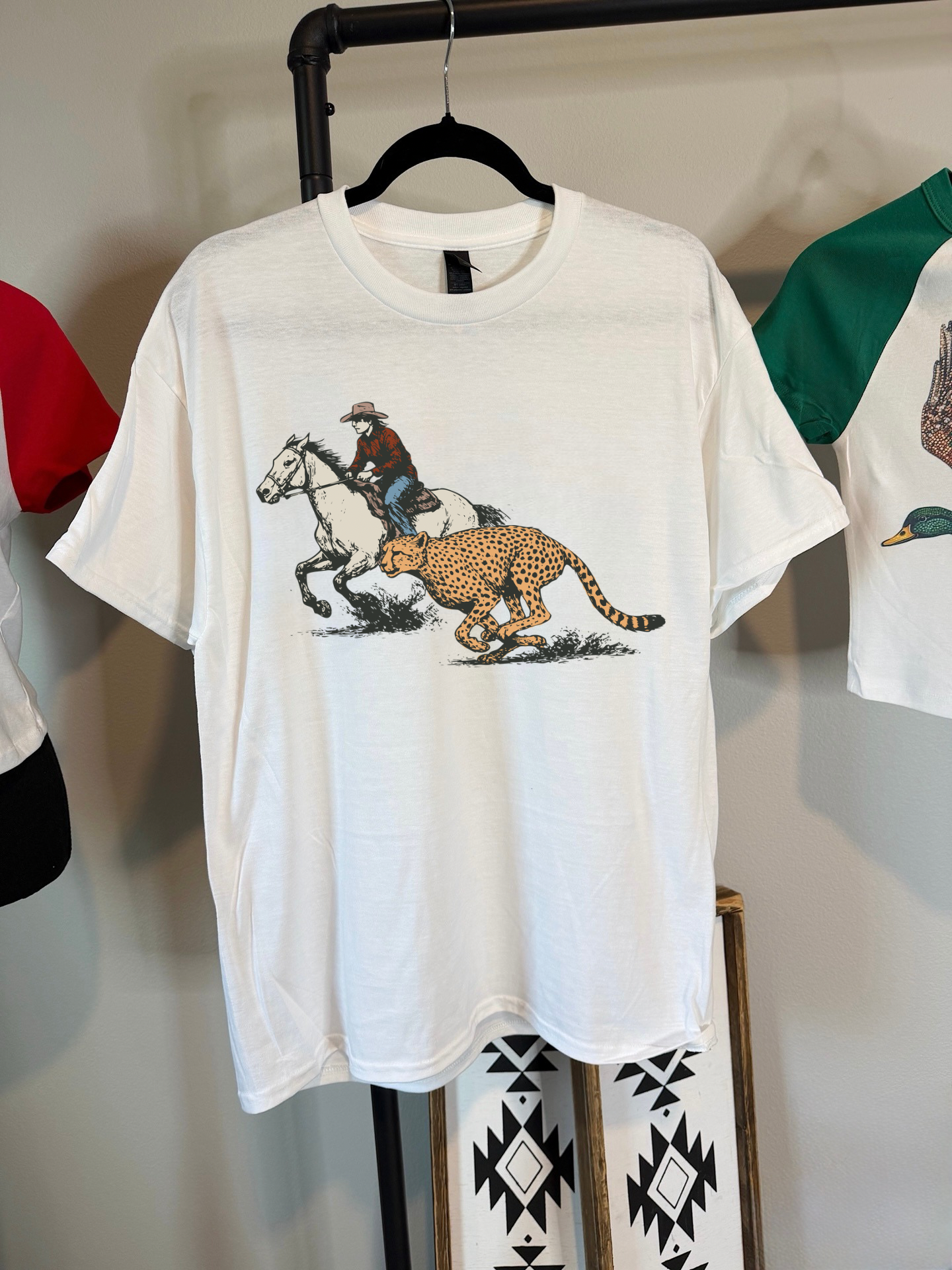Runnin’ Wild Tee or Crewneck