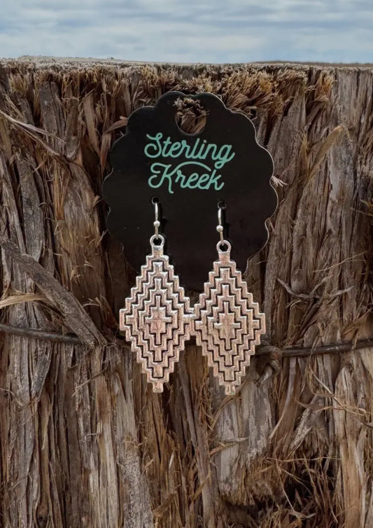 Aztec Earrings