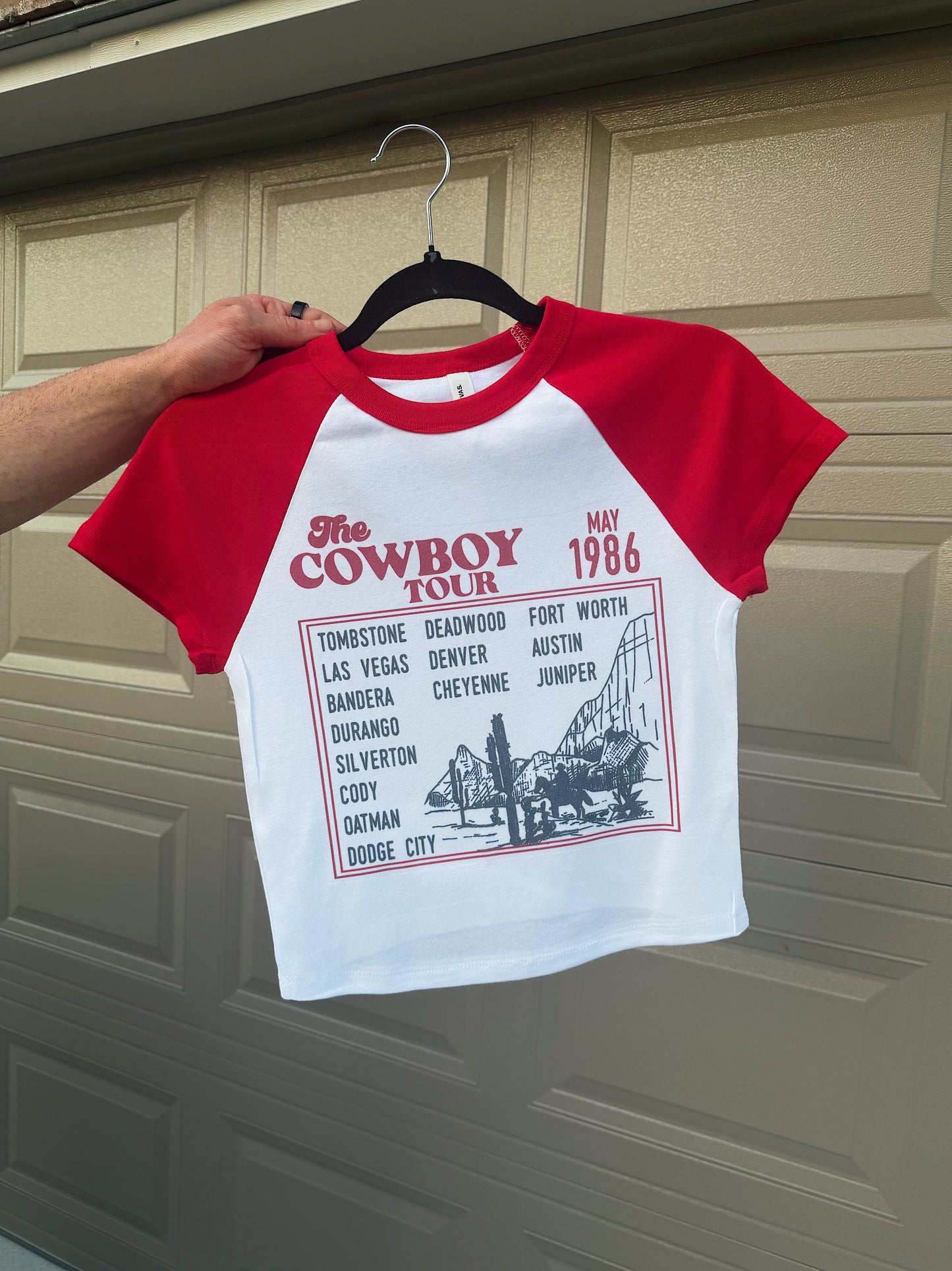 Cowboy Tour Baby Tee