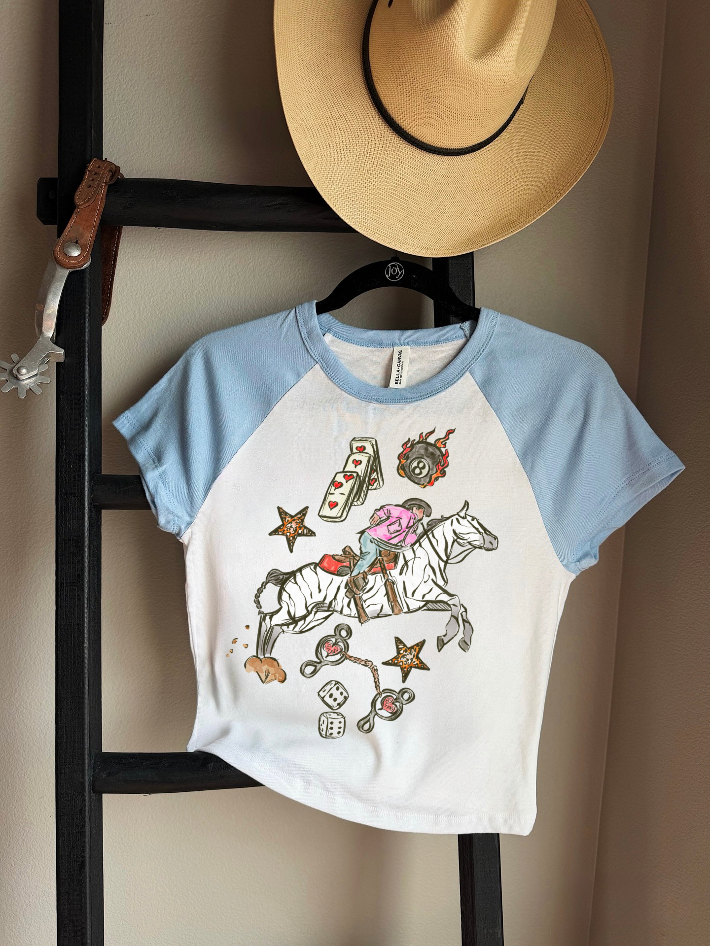 Wild Card Cowboy Baby Tee
