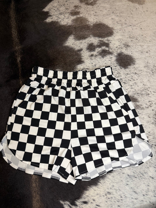 Checkered Shorts