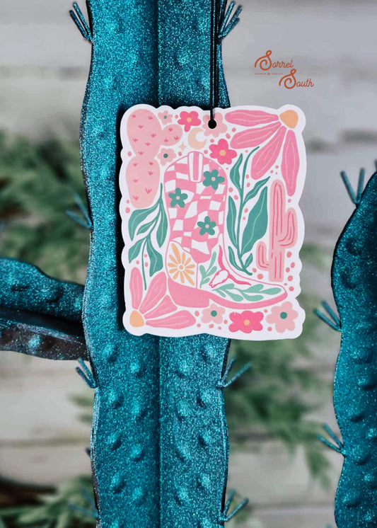 “Floral Cowgirl” Freshie