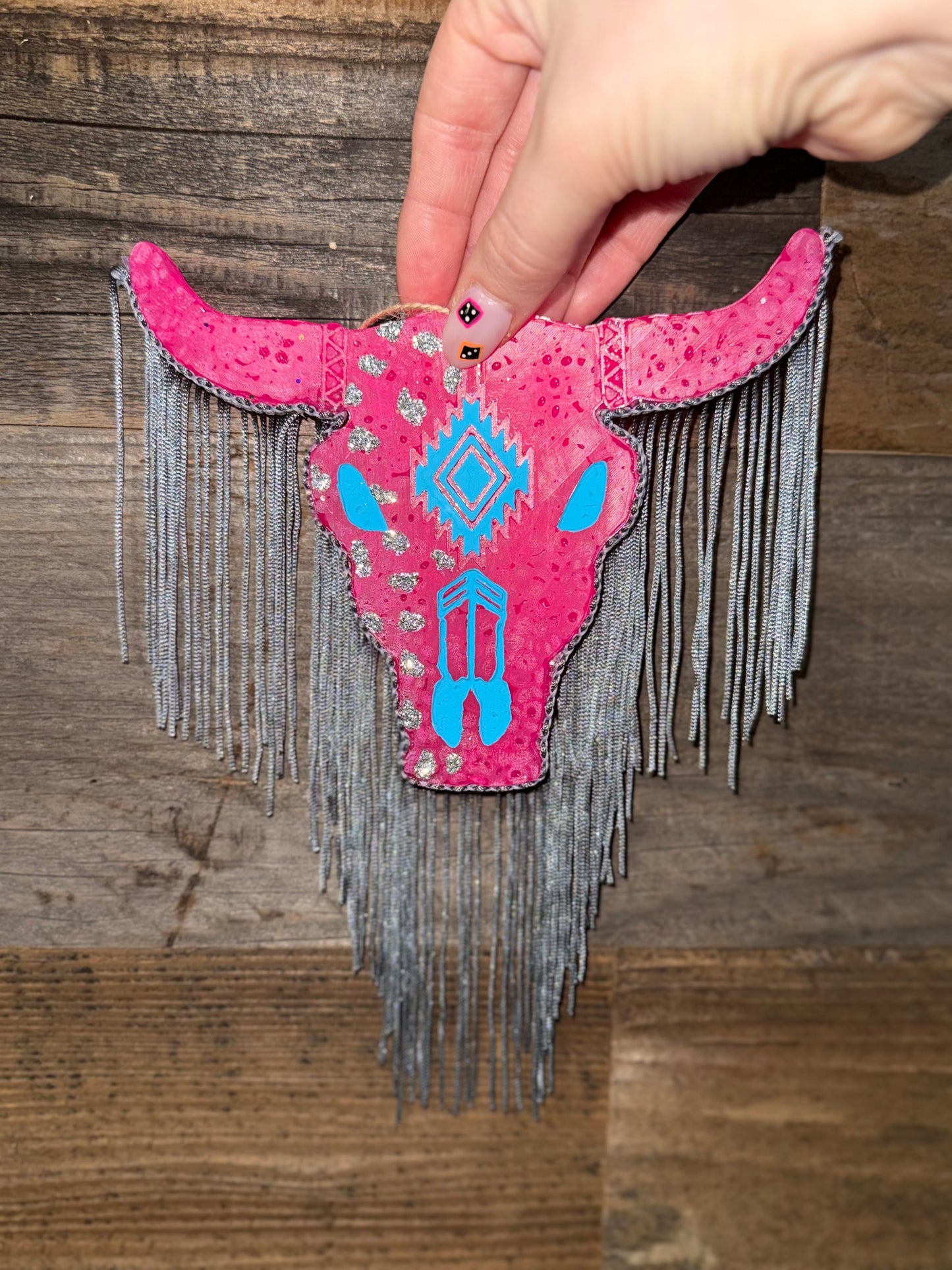 Large Bull-skull Fringed Freshies
