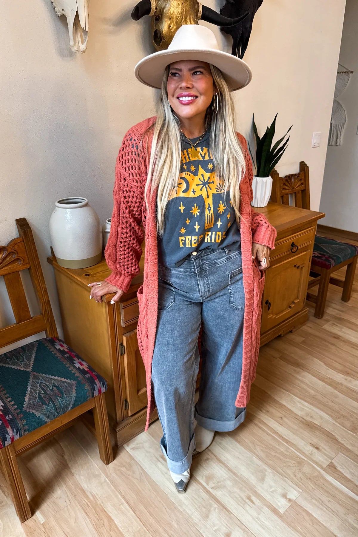 “Falling For You” Knit Cardigan