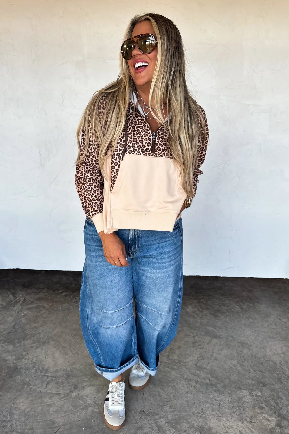 The Untamed Half-Zip Top