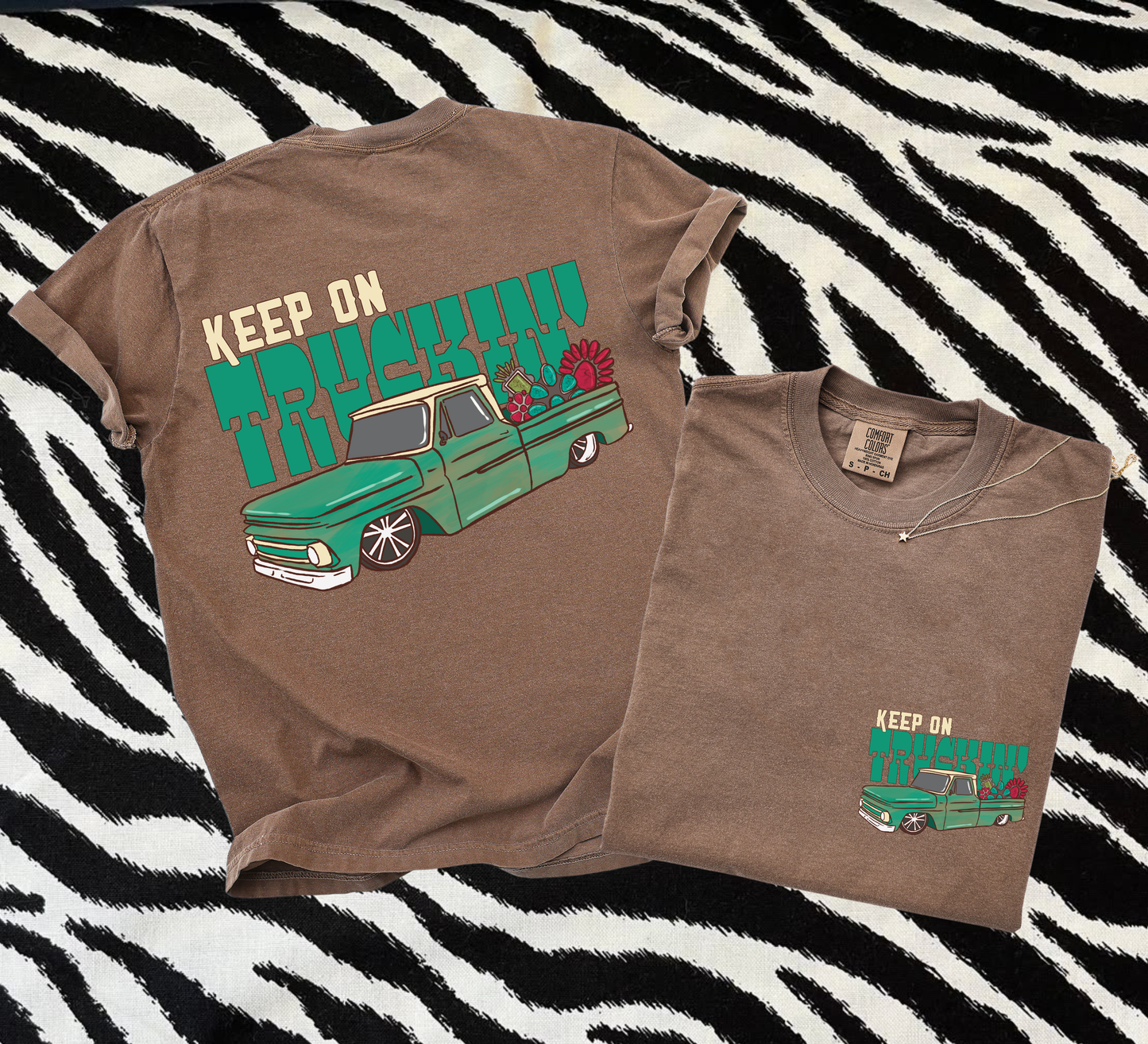 Keep on Truckin tee