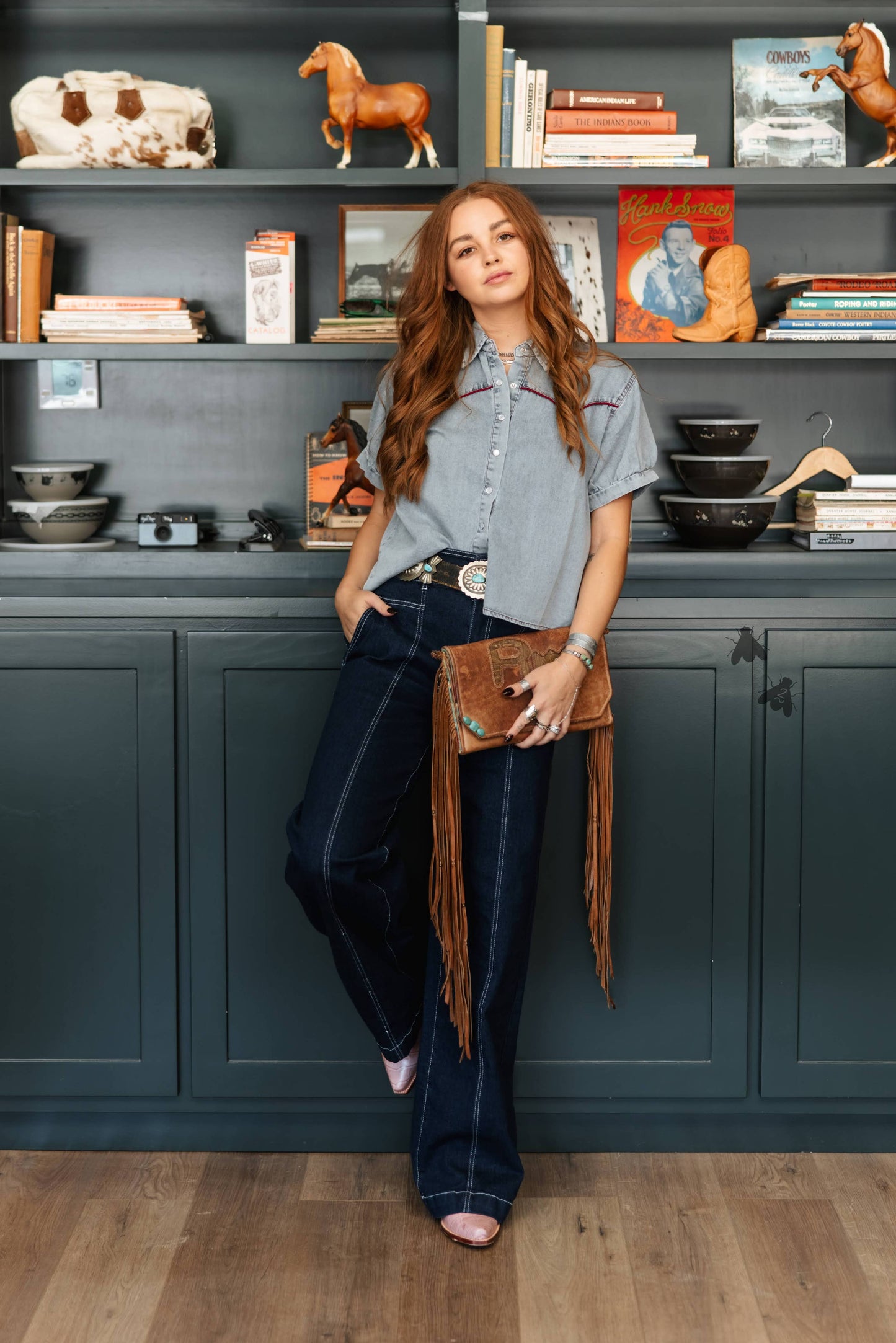 DURANGO DENIM TOP