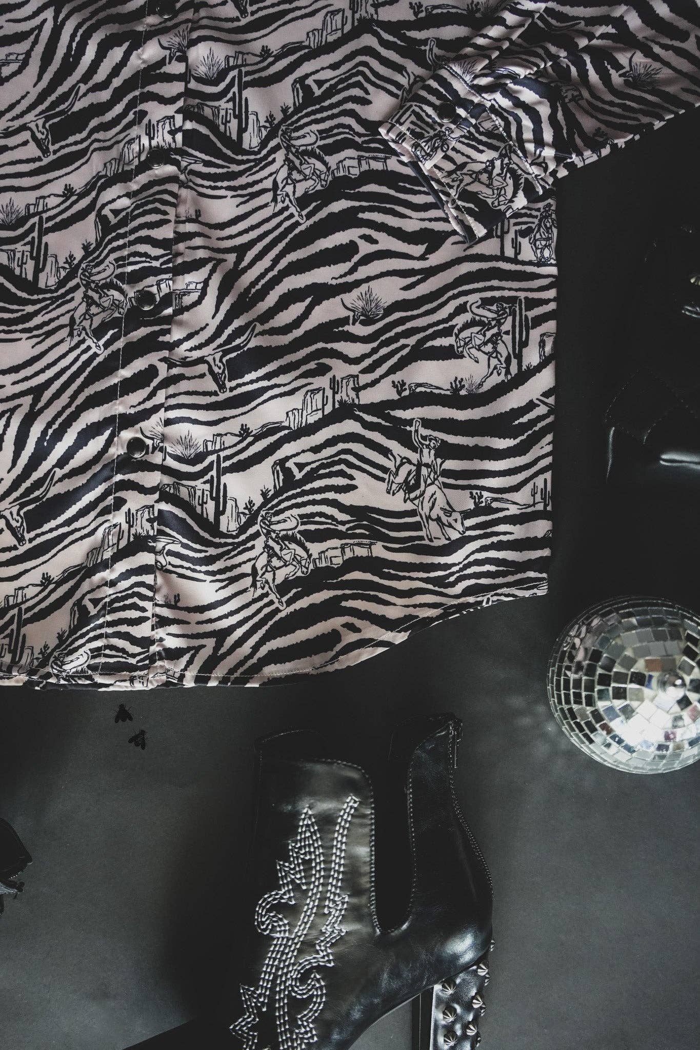 Untamed Long Sleeve Button Up