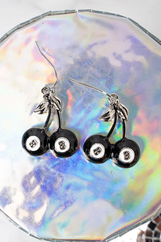 Eight ball Earrings