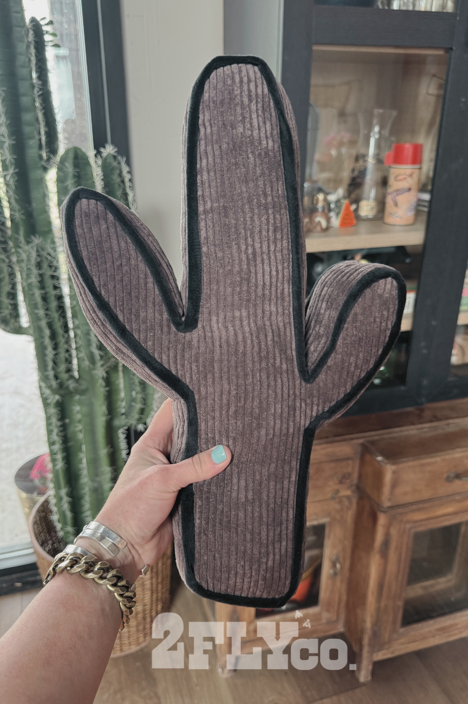 KICK A CACTUS PILLOW