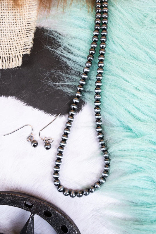 Inspired Navajo Pearl Chocker Set